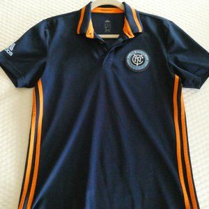 NYCFC Adidas Polo New York City FC Performance Polo